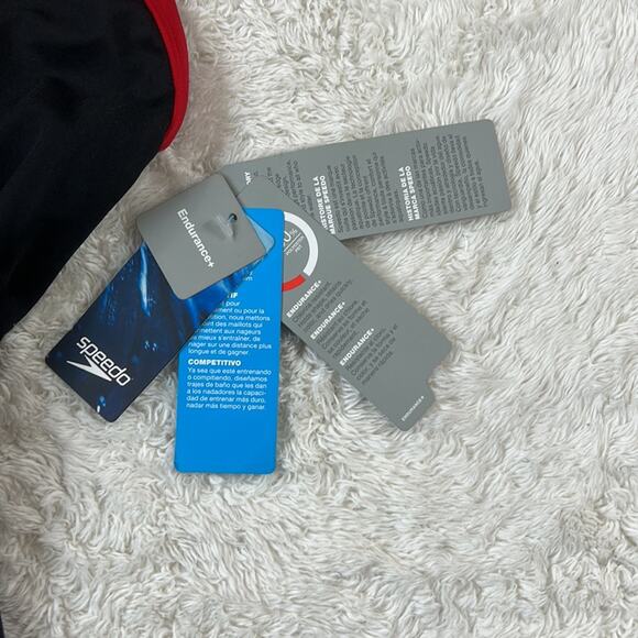 Speedo Endurance solid flyback training one piece swimsuit, 819016 4/30, NWT - Picture 4 of 9